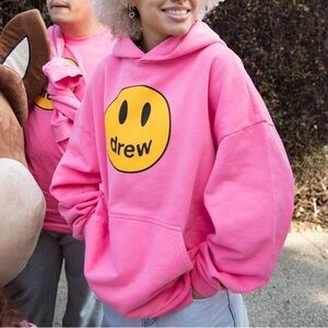Drew House Mascot Hoodie Hot Pink - M